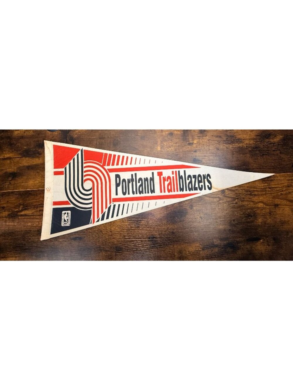 Vintage Portland Trail Blazers NBA Licensed Felt Pennant 30 inches Memorabilia